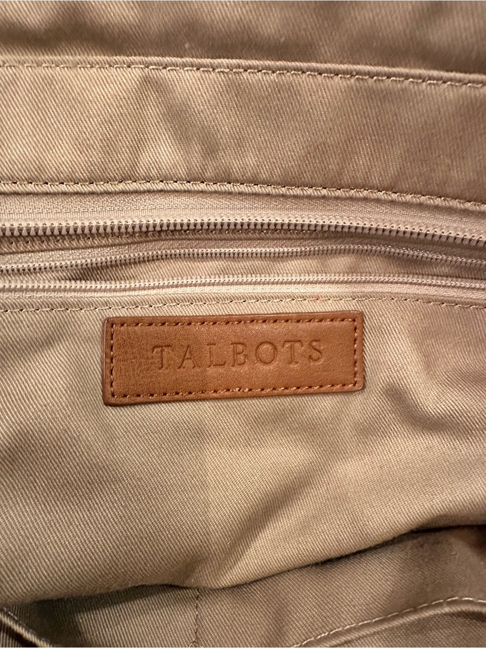 Talbots Woven Straw Tote Bag - Picture 3 of 10